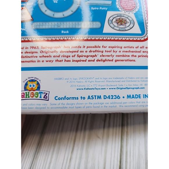 Spirograph Design Set Tin -- Classic Gear Design Kit in a Collectors Tin.NEW - Picture 5 of 5